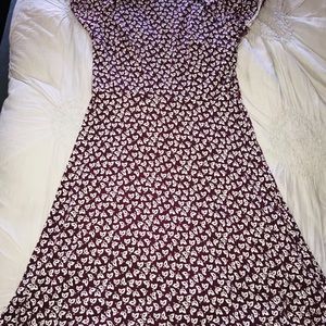 EUC Loft Dress short sleeve Size XS